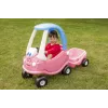 Little Tikes Cozy Coupe Princess, 1.5 roku, 4 koła, Plastik, Niebieski, Różowy, Biały