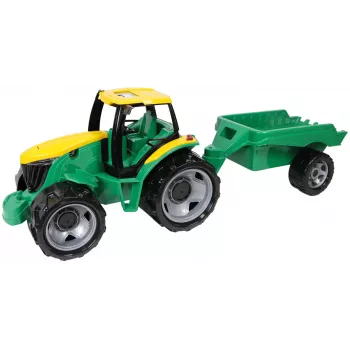 Traktor Lena GIGA TRUCKS ZL-02122 z przyczepą