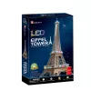 3D Puzzle CubicFun Wieża Eiffla LED