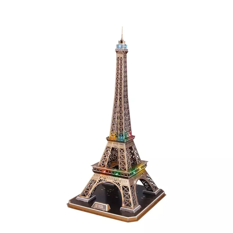 3D Puzzle CubicFun Wieża Eiffla LED