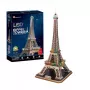 3D Puzzle CubicFun Wieża Eiffla LED
