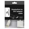 GEMBIRD adapter kablowya DisplayPort do HDMI - biały