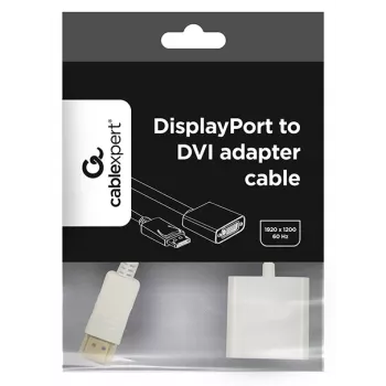 GEMBIRD adapter kablowya DisplayPort do HDMI - biały