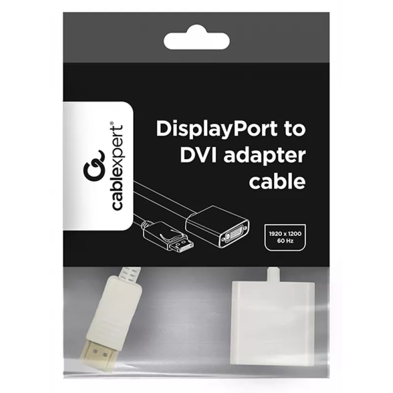 GEMBIRD adapter kablowya DisplayPort do HDMI - biały