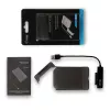 Obudowa HDD/SSD i-tec MySafe USB 3.0 Easy 2,5 cala zewnętrzna obudowa czarna