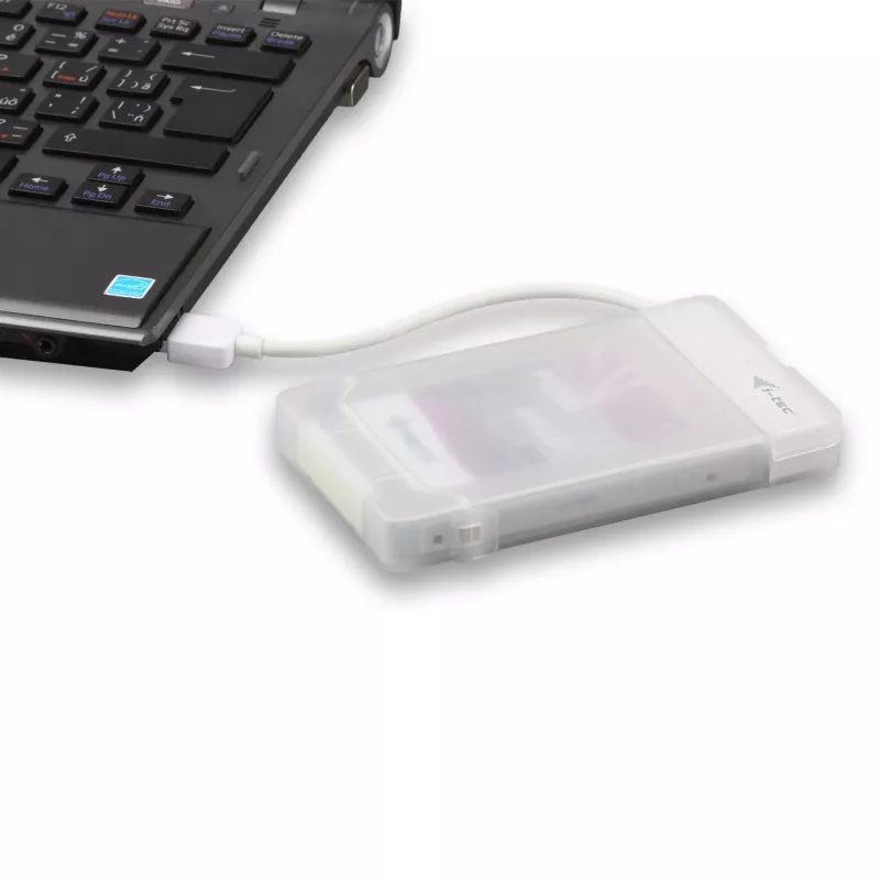 Obudowa HDD/SSD i-tec MySafe USB 3.0 Easy 2,5 cala zewnętrzna – biała