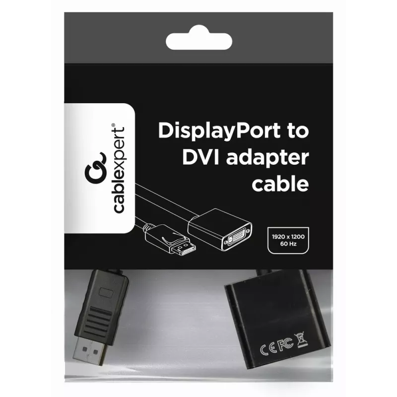 adapter kablowya GEMBIRD DisplayPort 1.1 do VGA 15 cm