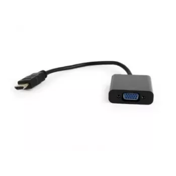 GEMBIRD kabel przejściówki HDMI na VGA, pojedynczy port, czarny