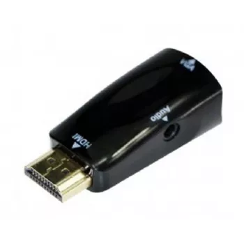 Gembird A-HDMI-VGA-02 adapter kablowy VGA D-Sub czarny