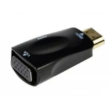 Gembird A-HDMI-VGA-02 adapter kablowy VGA D-Sub czarny