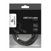 Kabel USB Gembird CCP-USB3-AMCM-6 USB 3.2 Gen 1 (USB-C do USB-A) 1,8 m czarny