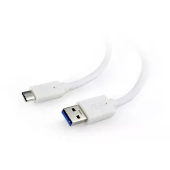 Kabel GEMBIRD USB 3.0 AM do Type-C (AM/CM) 1 m - biały