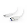 Kabel GEMBIRD USB 3.0 AM do Type-C (AM/CM) 1 m - biały