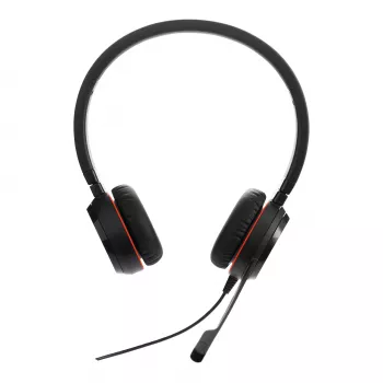Jabra EVOLVE 30 II MS Stereo, przewodowy, 150 - 7000 Hz, biuro/centrum telefoniczne, 171 g, słuchawki, czarny