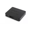 Rozdzielacz wideo HDMI GEMBIRD DSP-2PH4-03 — 2 wyjścia HDMI, do 3840×2160, pasmo 225 MHz, HDCP, 5 V DC, czarny