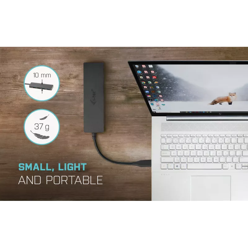i-tec Advance USB-C cienki Passive HUB 4 Port