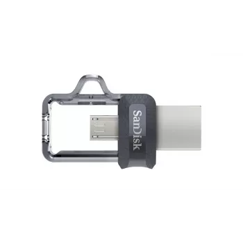 WESTERN DIGITAL SanDisk ULTRA DUAL DRIVE M3.0 - Pamięć USB 128 GB - micro-USB / USB 3.0