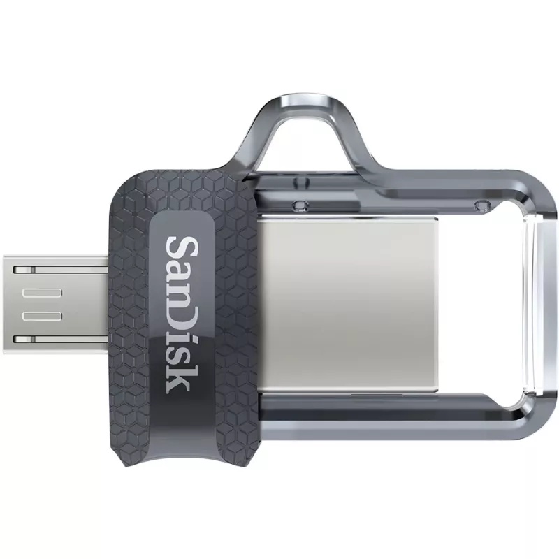 WESTERN DIGITAL SanDisk ULTRA DUAL DRIVE M3.0 - Pamięć USB 128 GB - micro-USB / USB 3.0