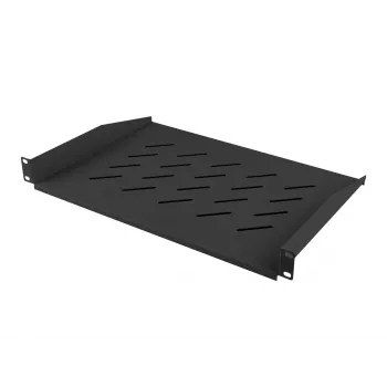 Półka rack LANBERG AK-1008-B 1U 19 cali głębokość 315 mm szerokość 482.6 mm wysokość 44.5 mm czarna maks. obciążenie 25 kg