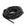 GEMBIRD 12mm Spiralne opaski na kable, 10 m – czarny
