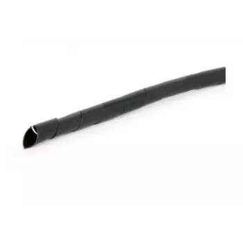 GEMBIRD 12mm Spiralne opaski na kable, 10 m – czarny