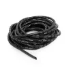 GEMBIRD 12mm Spiralne opaski na kable, 10 m – czarny