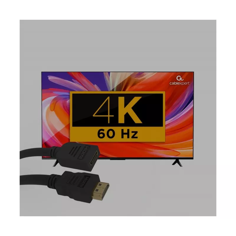 GEMBIRD szybki przedłużacz HDMI z Ethernetem, 50 cm