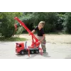Lena GIGA TRUCKS Wóz strażacki z dźwigiem Arocs, Model wozu z dźwigiem, 3 lat(a), Czarny, Szary, Czerwony