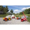 Lena GIGA TRUCKS Wóz strażacki z dźwigiem Arocs, Model wozu z dźwigiem, 3 lat(a), Czarny, Szary, Czerwony