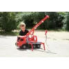 Lena GIGA TRUCKS Wóz strażacki z dźwigiem Arocs, Model wozu z dźwigiem, 3 lat(a), Czarny, Szary, Czerwony