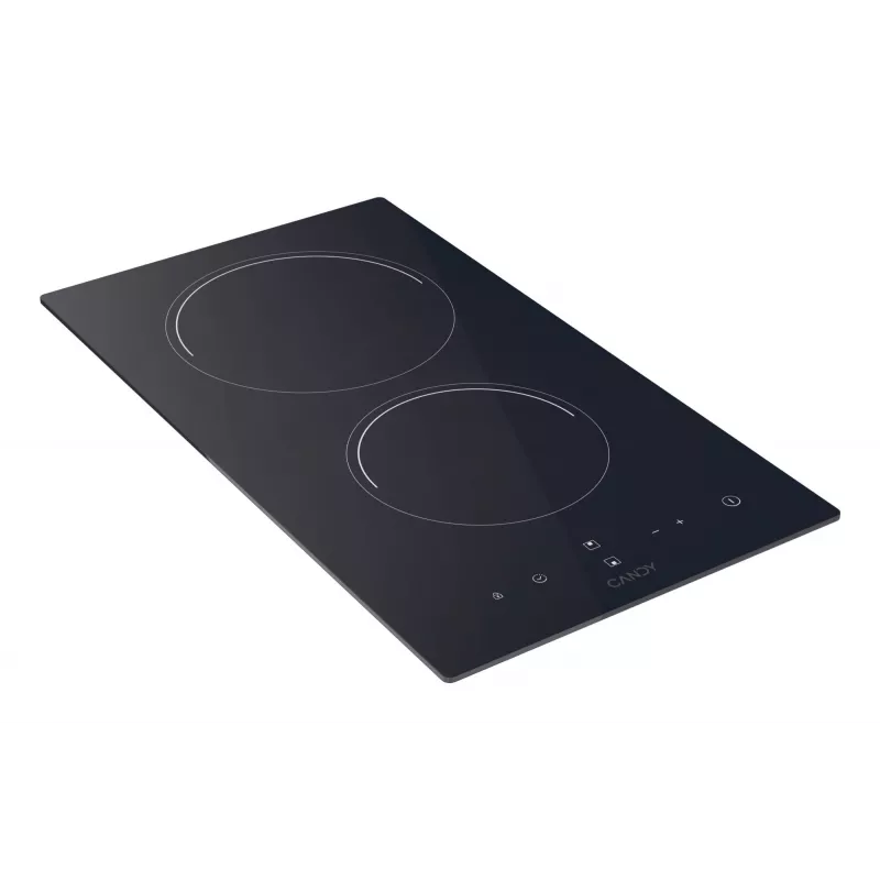 Candy Idea CDH30 Czarna Płyta ceramiczna do zabudowy 28.8 cm 2 strefy