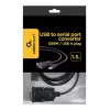 GEMBIRD USB do DB9M Rs232 Pl2303ta Converter czarny - 1.5 m