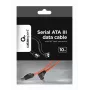 Kabel danych GEMBIRD SATA III ze złączem kątowym 90°, 50 cm - metalowe klipsy
