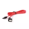 Kabel danych GEMBIRD SATA III ze złączem kątowym 90°, 50 cm - metalowe klipsy