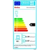 Piekarnik elektryczny do zabudowy AMICA EB7541D Fine, 65 l, czyszczenie parą, konwekcja, grill, stal nierdzewna