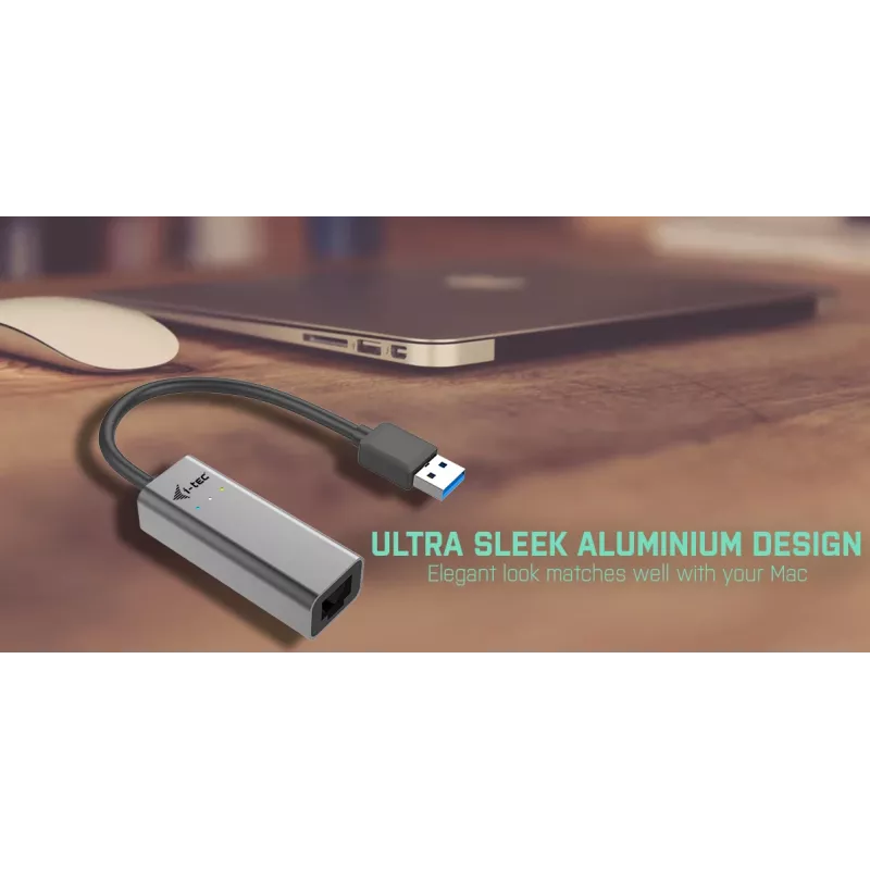 Ethernet Adapter i-tec Metal USB 3.0 U3METALGLAN