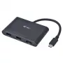 Adapter podróżny USB-C do HDMI ITEC i-tec USB C HDMI Travel Adapter PD/Data — Czarny, Chipset RTS5403/RTS5404/RTS5411/PS176, 90×58×14 mm