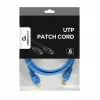 Kabel sieciowy Gembird PP6U-2M RJ-45 Cat6 2m niebieski