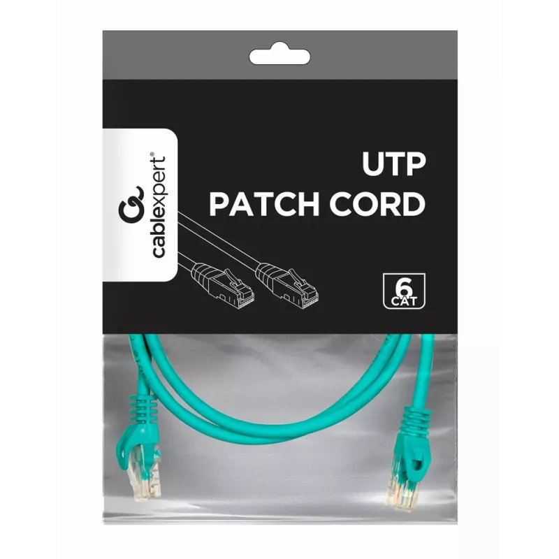 GEMBIRD Patch kabel - CAT6 - UTP - 2m - zielony