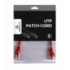 Kabel krosowy GEMBIRD - CAT6 - UTP - 25 cm - czerwony
