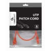 GEMBIRD Patch kabel - CAT6 - UTP - 50cm - czerwony