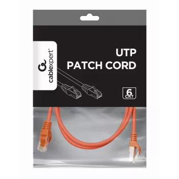 Kabel krosowy GEMBIRD - CAT6 - UTP - 1 m - czerwony