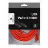 GEMBIRD Patch kabel - CAT6 - UTP - 5m - czerwony