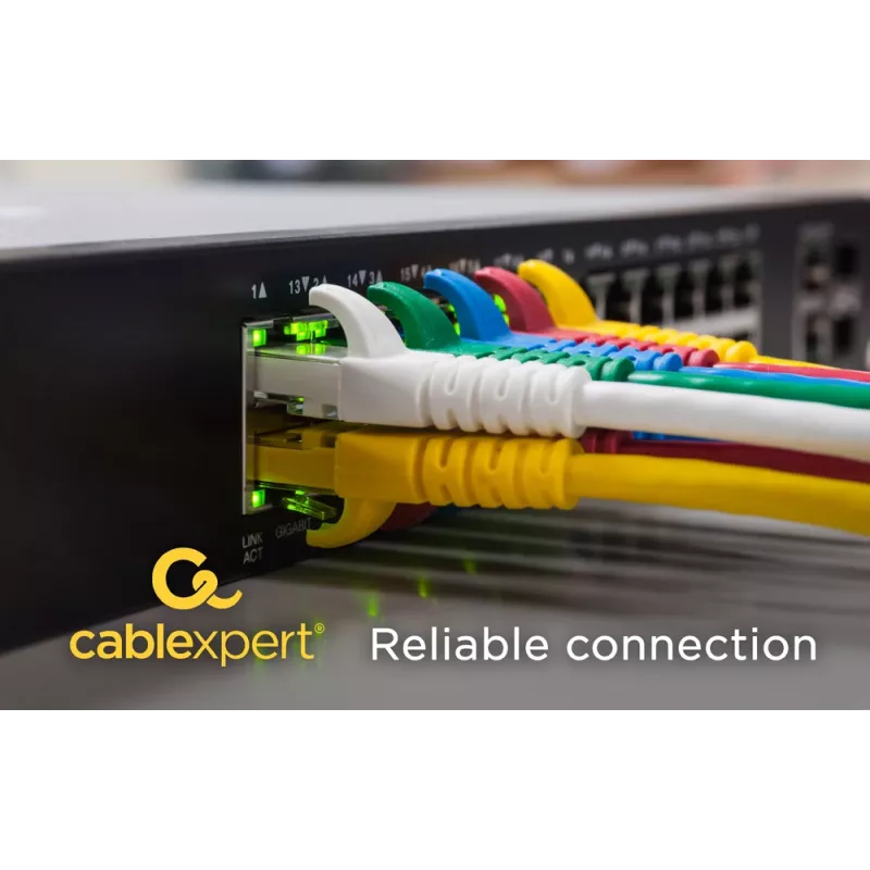 GEMBIRD Patch kabel - CAT6 - UTP - 50cm - żółty