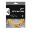 Kabel sieciowy Gembird PP6U-3M RJ-45 Cat6 3 m żółty
