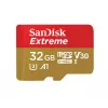 WESTERN DIGITAL SanDisk micro SDXC Extreme 32GB (A1/ V30/ U3/ UHS-I/ Cl.10/ R100/ W60) + adapter do kamery sportowej