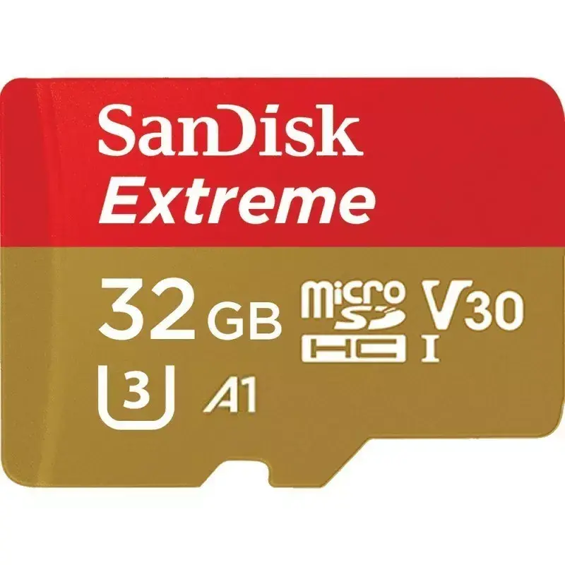 WESTERN DIGITAL SanDisk micro SDXC Extreme 32GB (A1/ V30/ U3/ UHS-I/ Cl.10/ R100/ W60) + adapter do kamery sportowej