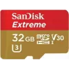 WESTERN DIGITAL SanDisk micro SDXC Extreme 32GB (A1/ V30/ U3/ UHS-I/ Cl.10/ R100/ W60) + adapter do kamery sportowej