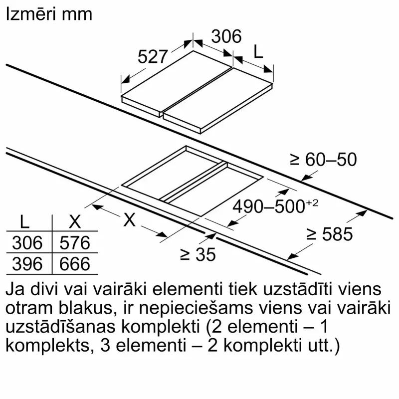 Płyta indukcyjna Bosch PIB375FB1E, czarna, stal nierdzewna, do zabudowy, strefowa, 2 strefy