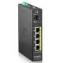 Zyxel RGS100-5P Niezarządzalny przełącznik L2 Gigabit Ethernet (10/100/1000) Power over Ethernet (PoE) Czarny